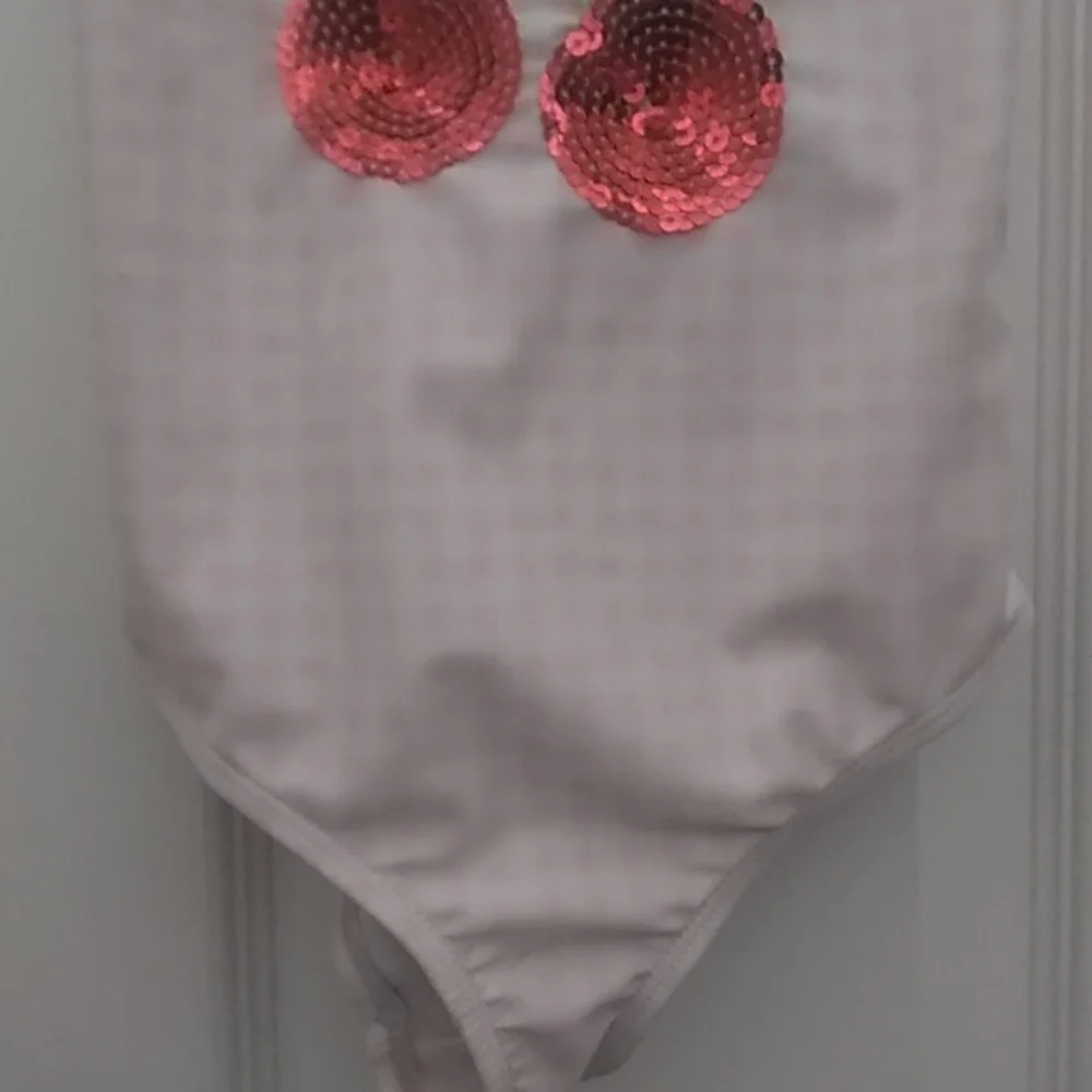 FINAL MARKDOWN Sweet pineapple cherry swimsuit 4t